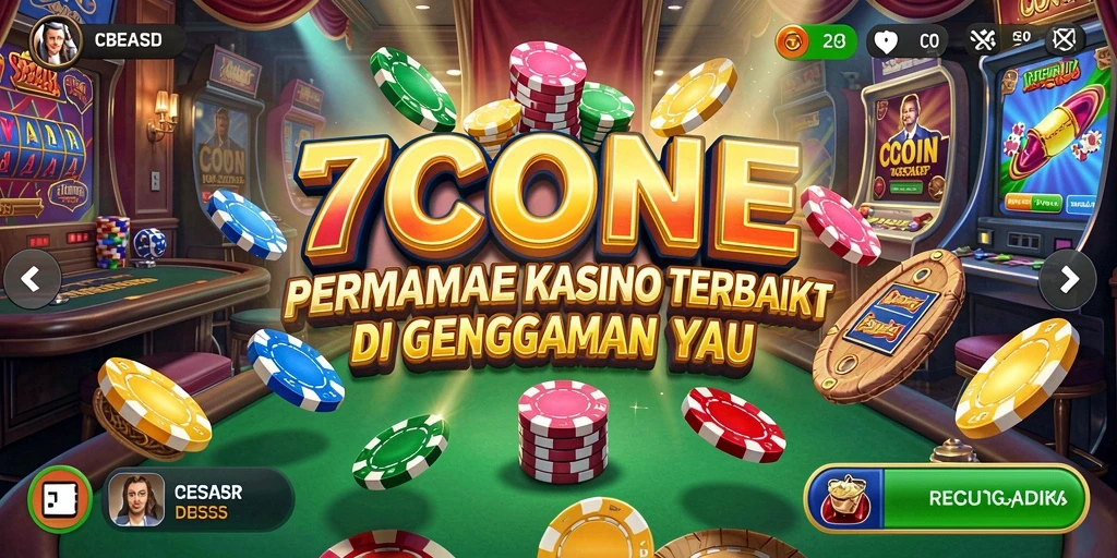 Tampilan gameplay seru dari 7CONE dengan berbagai pilihan permainan.