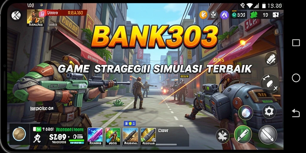 Tampilan gameplay yang menarik dan mendebarkan di BANK303.
