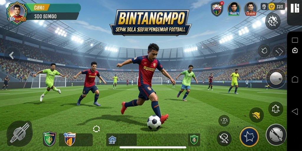 Tampilan gameplay BINTANGMPO yang menarik dan realistis.