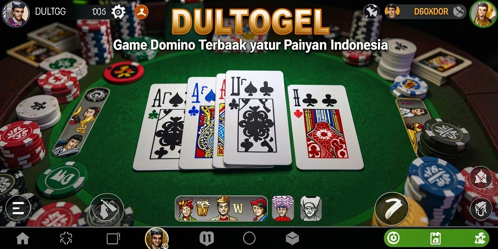 Tampilan gameplay DULTOGEL yang seru dan interaktif.