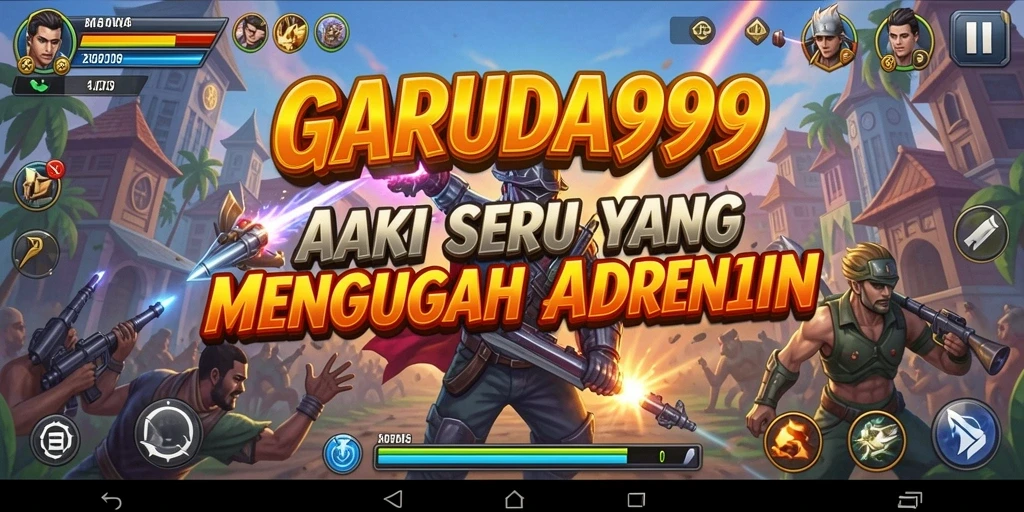 Tampilan gameplay GARUDA999 dengan aksi mendebarkan dan grafis yang menawan.