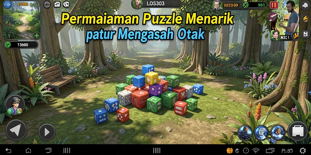 Gameplay menarik dari LOS303 menunjukkan tantangan puzzle yang menantang.