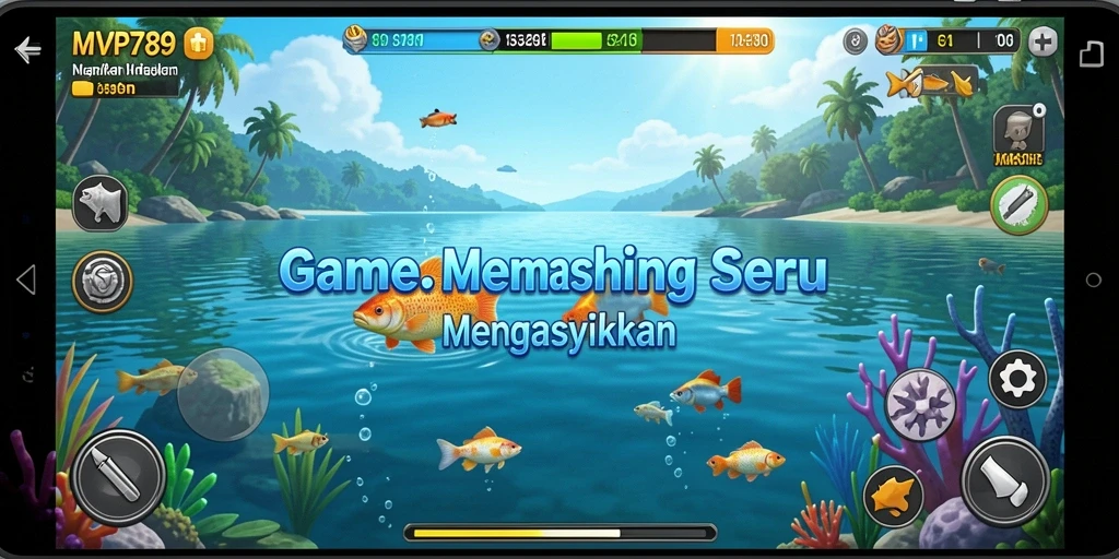 Tangkapan ikan besar dalam gameplay yang seru di MVP789.