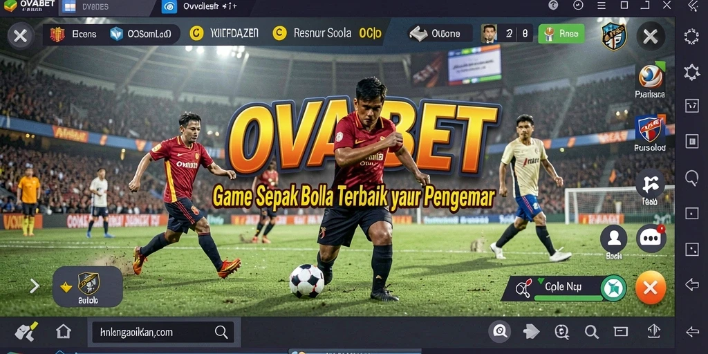 Tampilan gameplay OVABET yang seru dan mendebarkan.