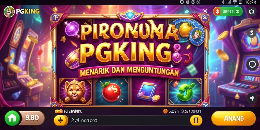 Tampilan gameplay PGKING yang menarik dan mengasyikkan.