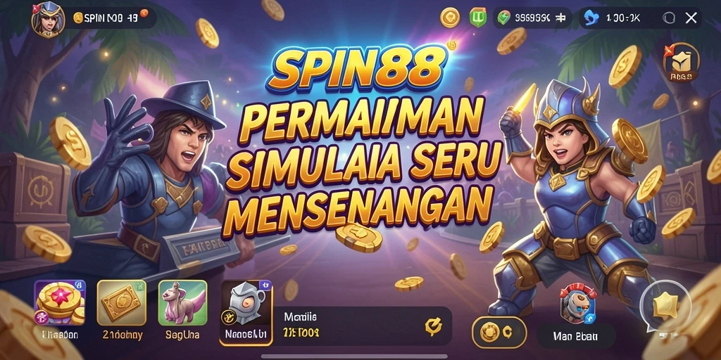 Tangkapan layar SPIN88 menampilkan gameplay menarik dan interaktif.
