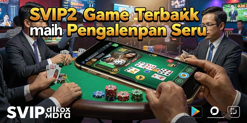 Tampilan gameplay SVIP2 yang menarik dan interaktif saat bermain poker.