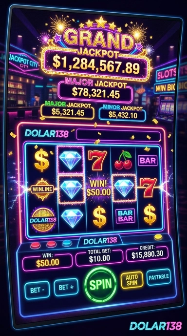 Screenshot dari aplikasi dolar138 dengan tampilan utama.