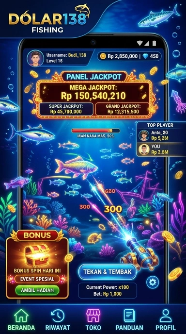 Layar pencarian aplikasi di dolar138 yang memudahkan navigasi.